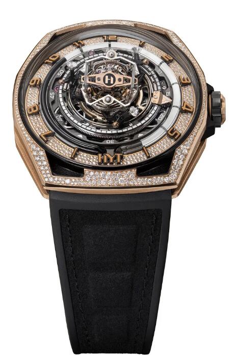 Review Replica HYT Conical Tourbillon Infinity Diamonds H03242-A watch